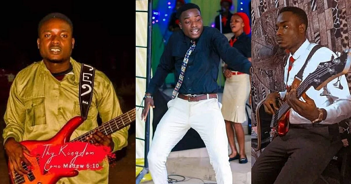 RCCG guitarist slumps in Church during praise and worship session