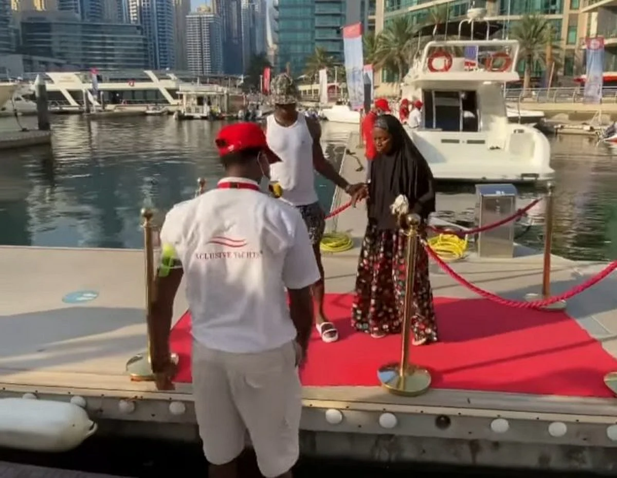 VIDEO: Ighalo, mom go on vacation