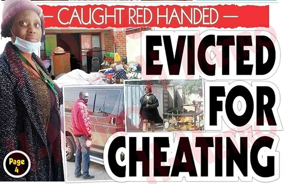 Housewife caught in bed with another man accuses husband of set-up