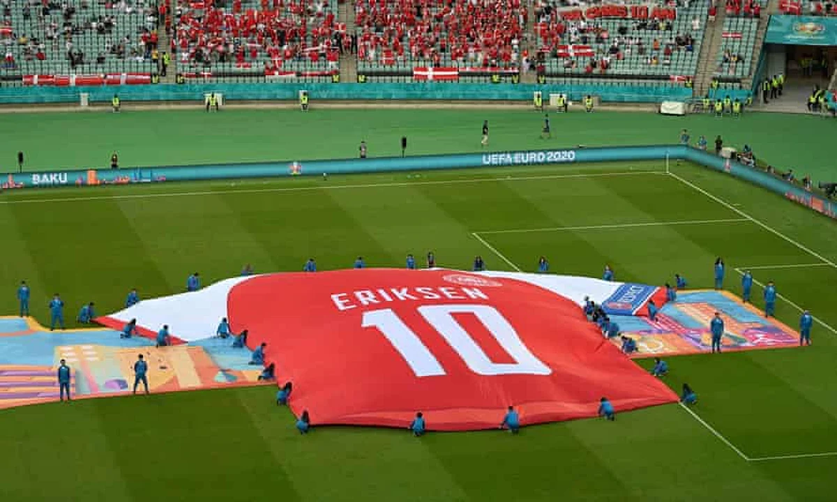 UEFA honours Eriksen saviours