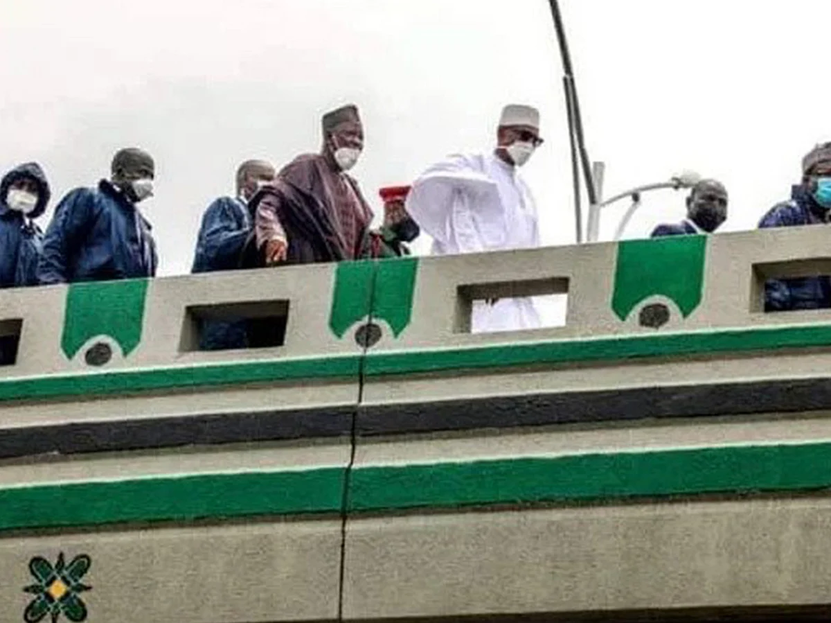 Buhari inaugurates three-layer interchange in Kano