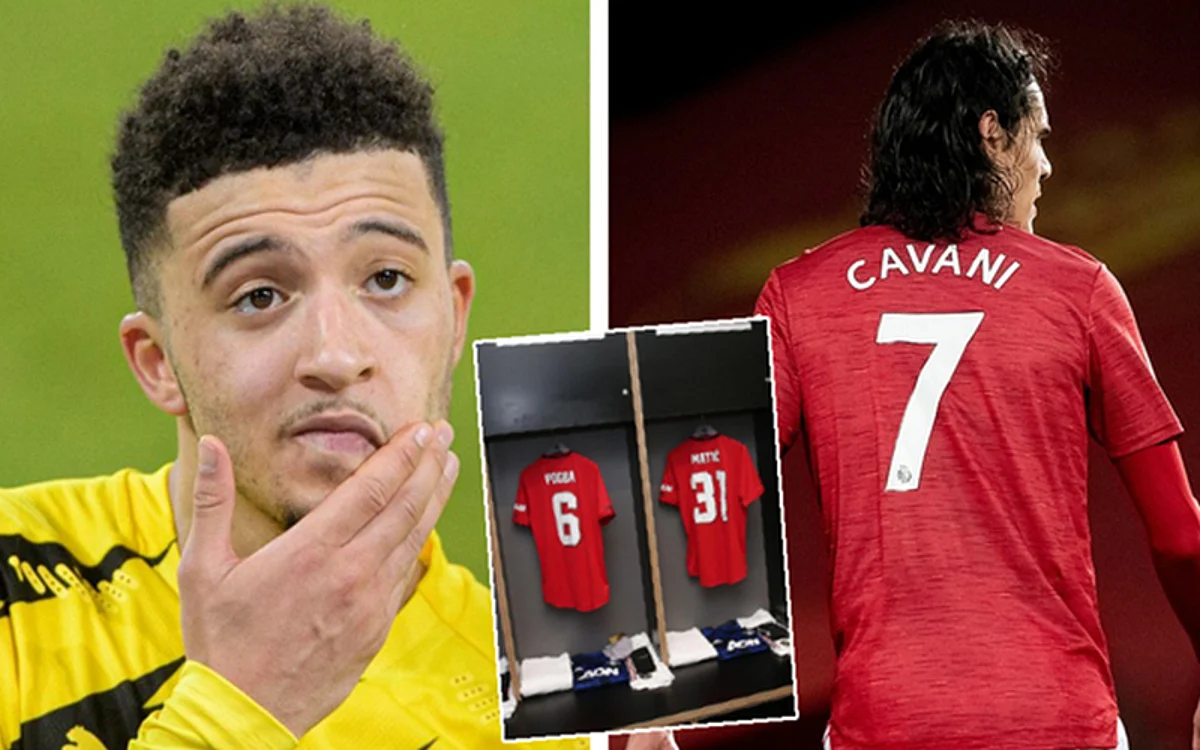 Sancho and Cavani via Tribuna.com