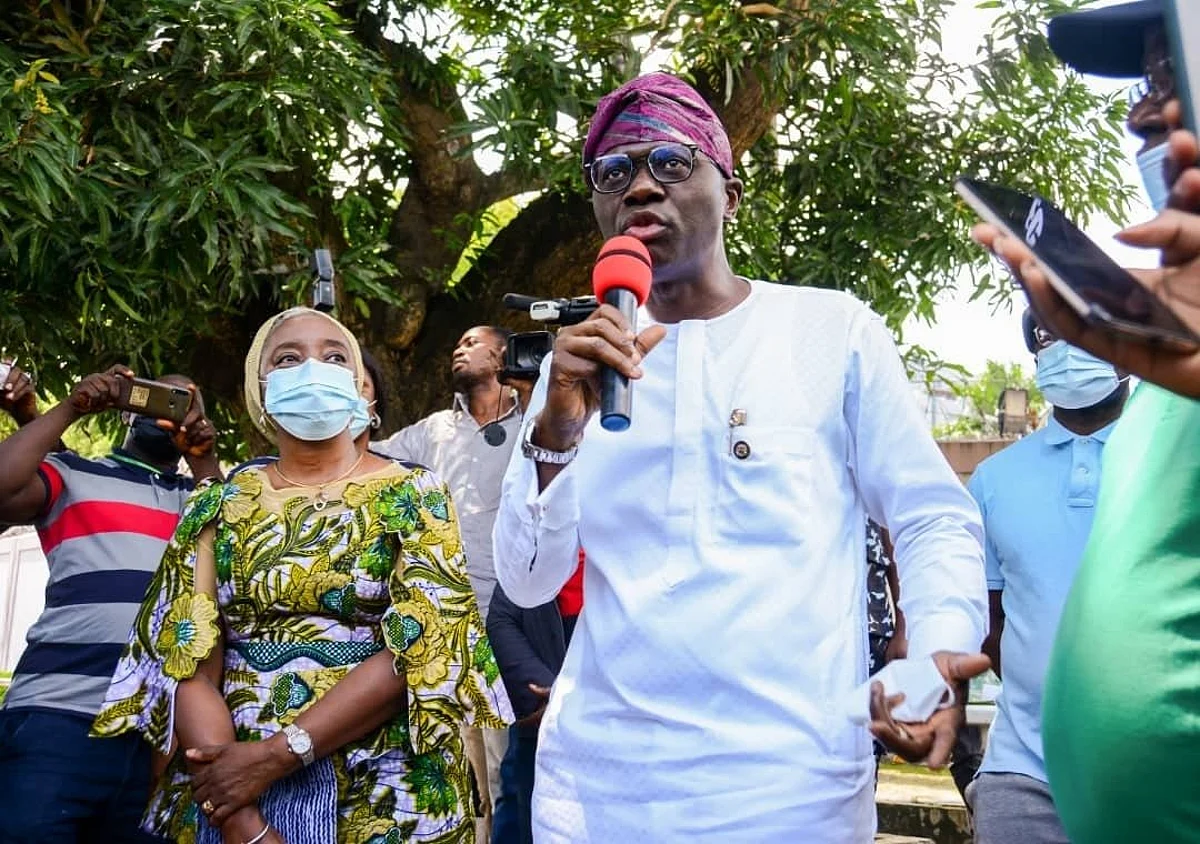 Lagos governor, Babajide Sanwo-Olu on Sunday Igboho detention in Benin. Credit: Oluwafemi Dawodu/The PUNCH