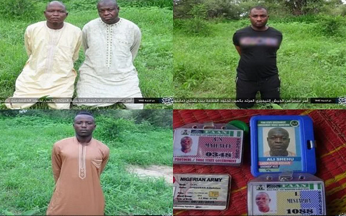 Photos of Soldiers, officers abducted by Boko Haram/ISWAP in Borno State