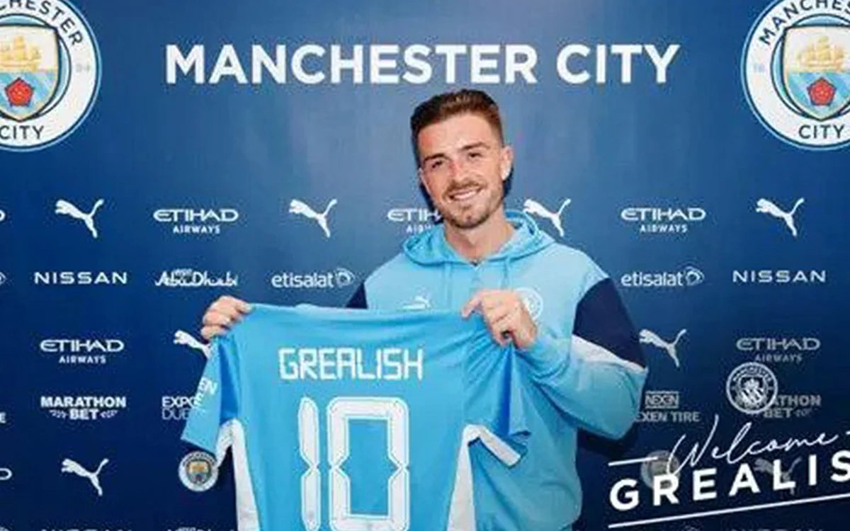 Man City sign Jack Grealish from Aston Villa for £100m