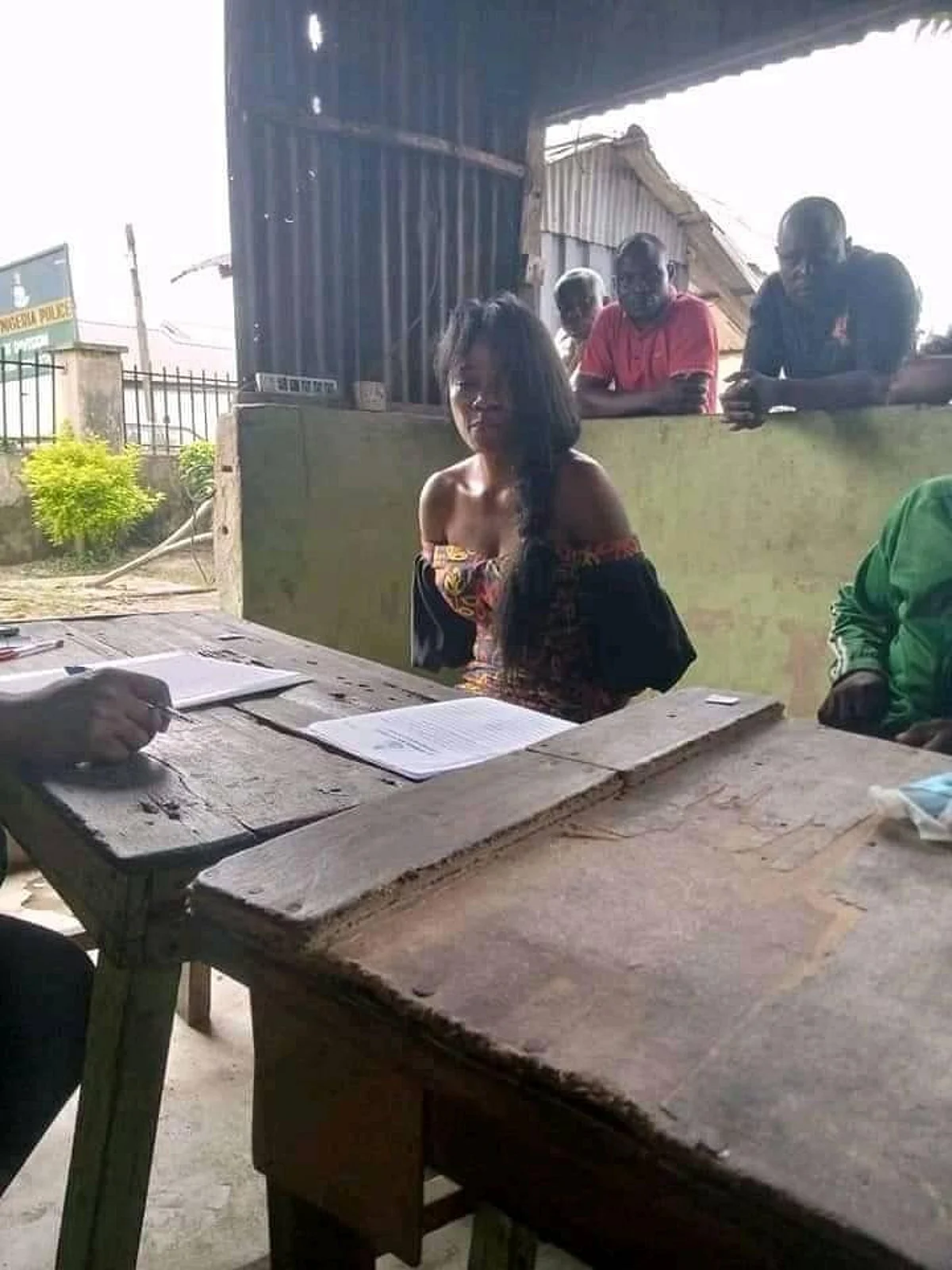 Police arrest lady for allegedly killing boyfriend, recover stolen Mercedes Benz, N7m