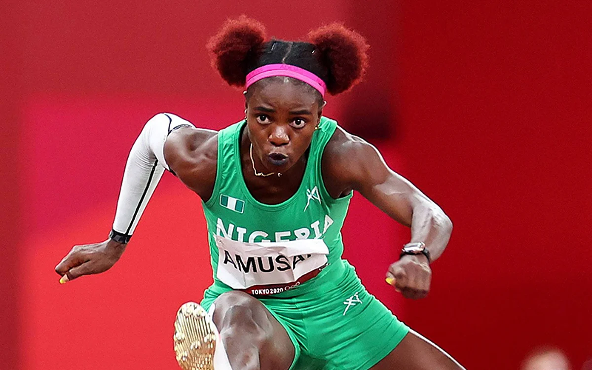 Amusan defends 100m hurdles title in Mauritius