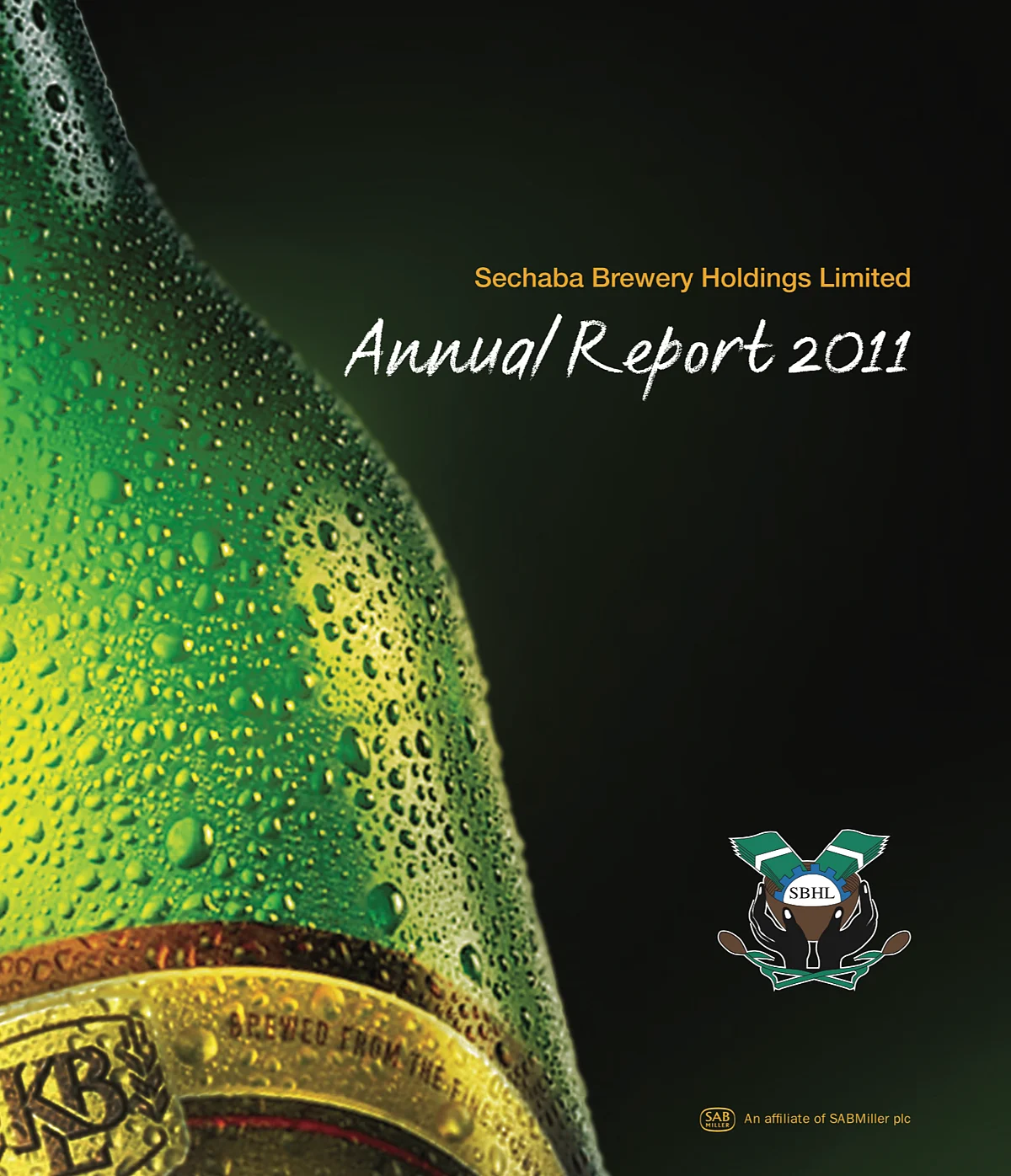 Sechaba Breweries Holdings Limited Annual Report 2011 cover