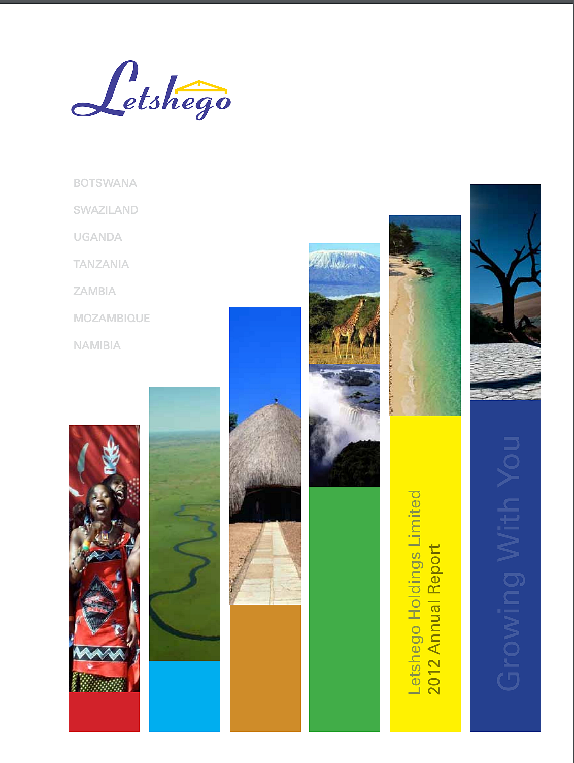Letshego Group Annual Report 2012 cover
