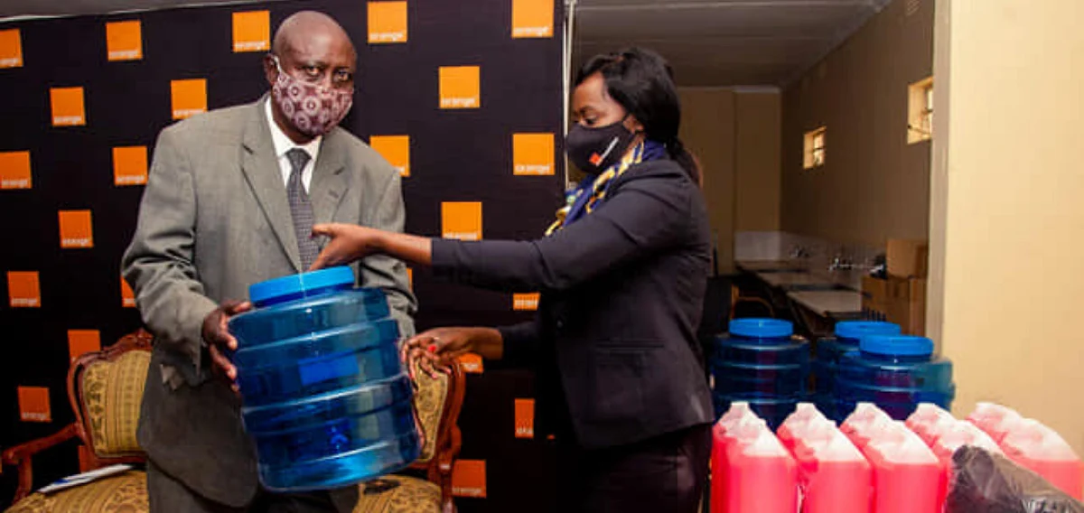 Orange Botswana Donates PPE in Continued Fight Against COVID-19