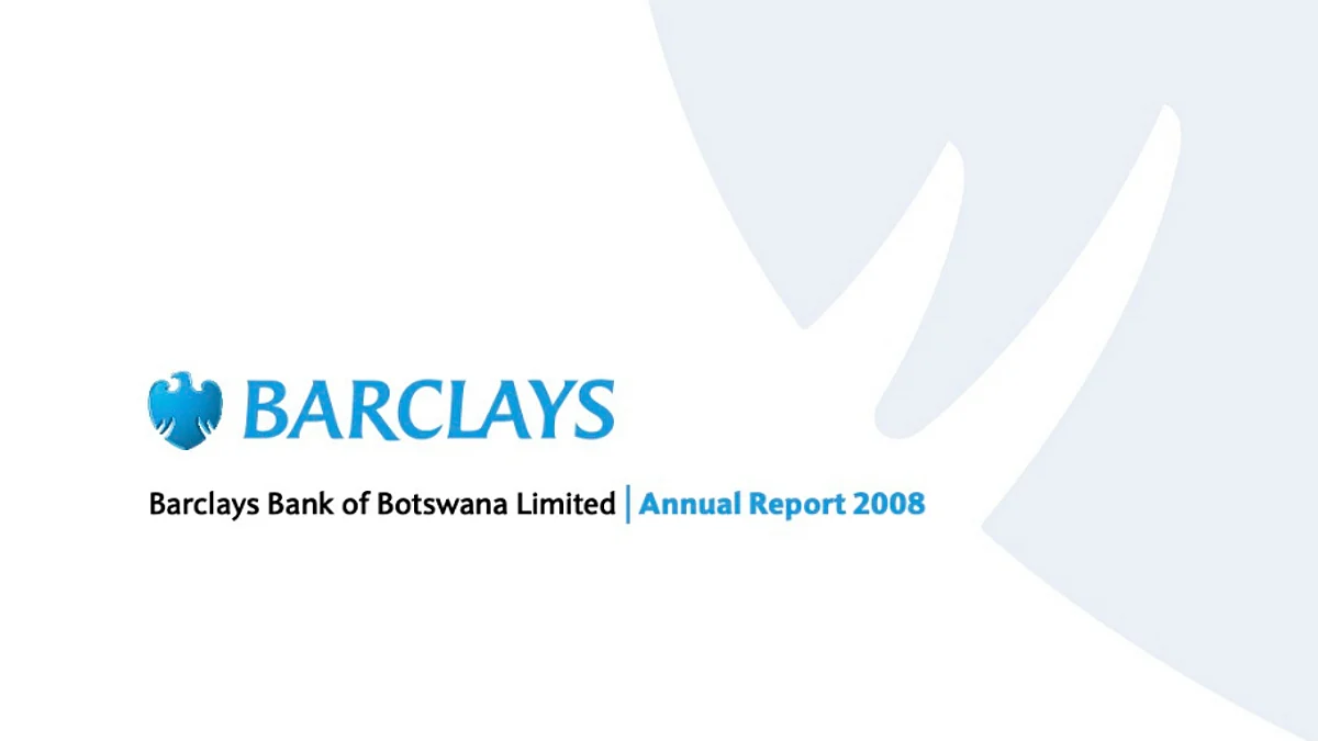 Barclays Bank of Botswana Annual Report 2008