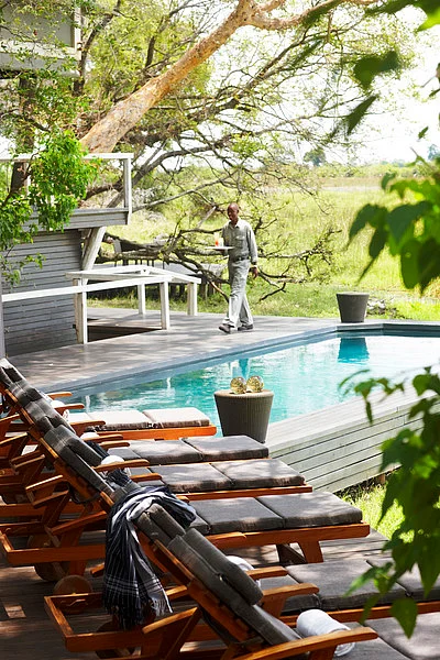 Camp pool area