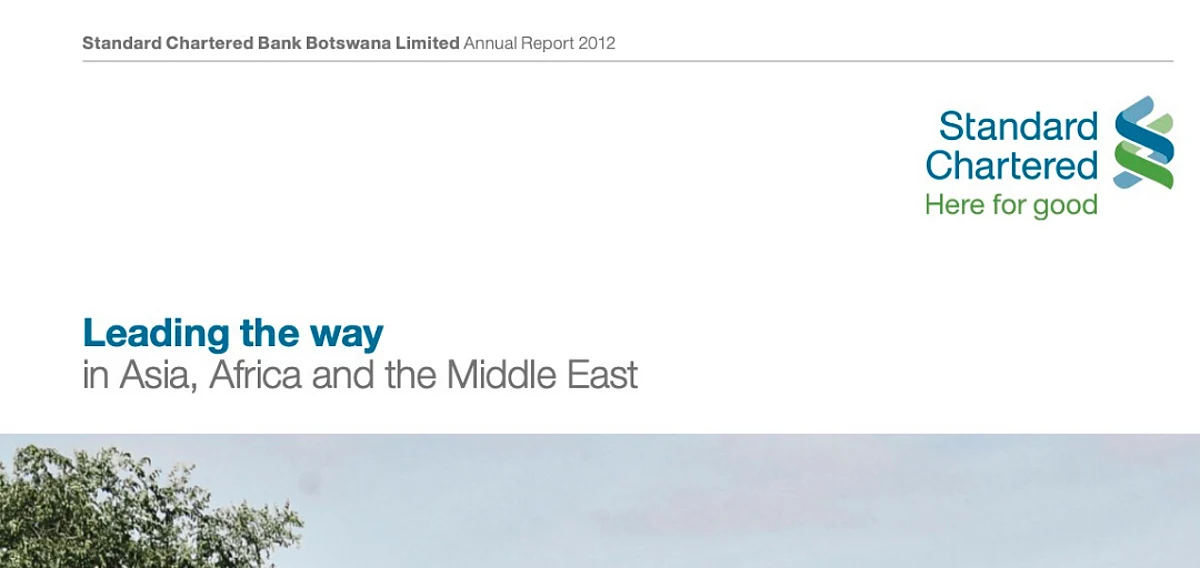Standard Chartered Bank Botswana Annual Report 2012