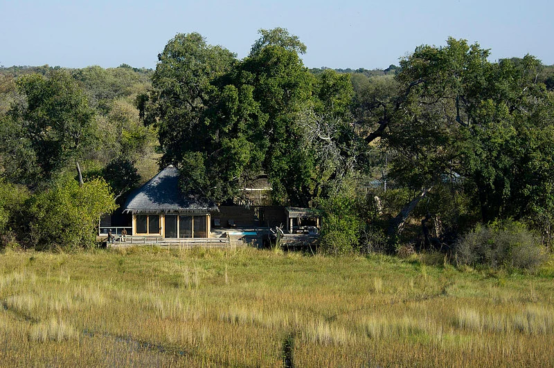 Serial view of front of camp