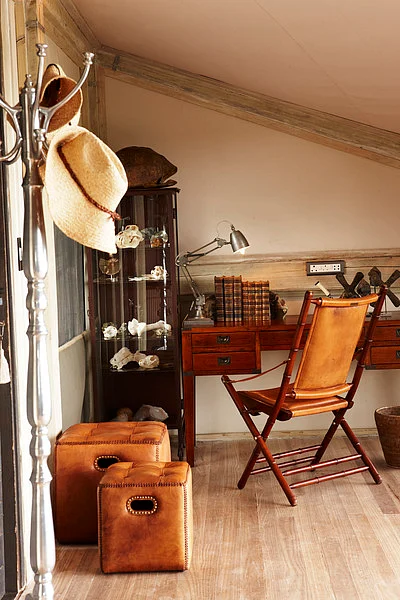 Within the room - desk area