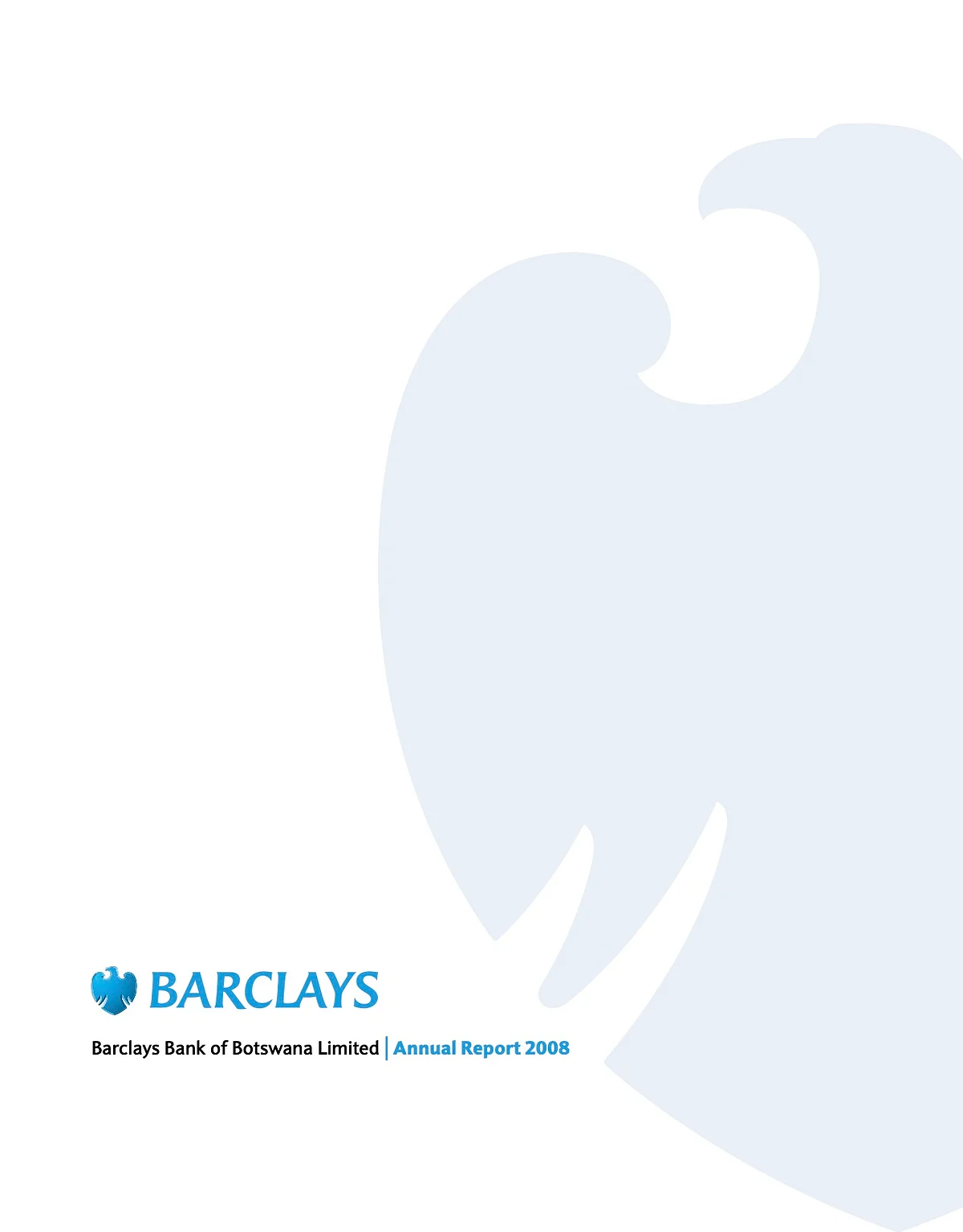 Barclays Bank of Botswana Annual Report 2008