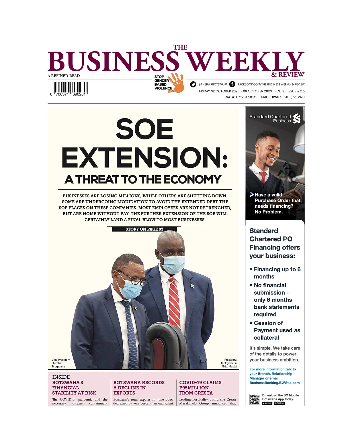 The Business Weekly & Review 2 October 2020