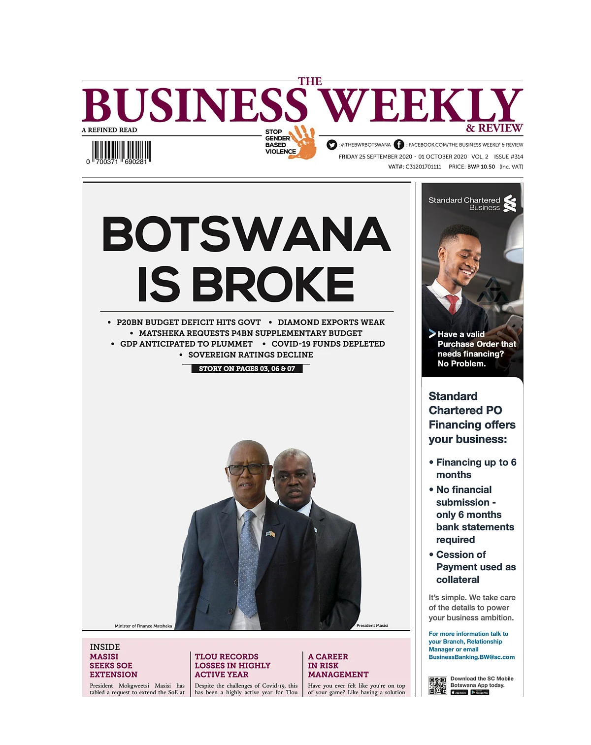 The Business Weekly & Review 25 September 2020