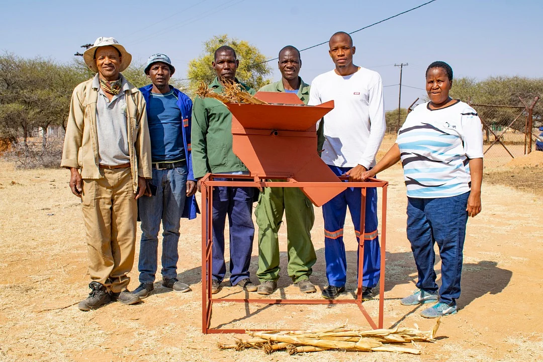 Human-Powered Fodder Chopping Machine (Moiyabana Village)