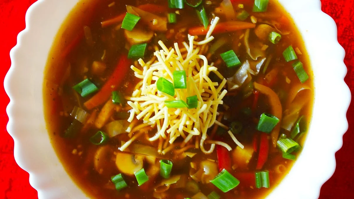 Veg Manchow soup