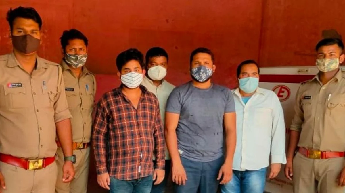 लखनऊ: सआदतगंज पुलिस ने वांछित चार युवकों को किया गिरफ्तार