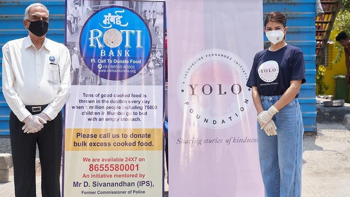 जैकलीन कोरोना संकट में जरूरतमंदों को खाना खिलाने की मुहिम में शामिल हुईं