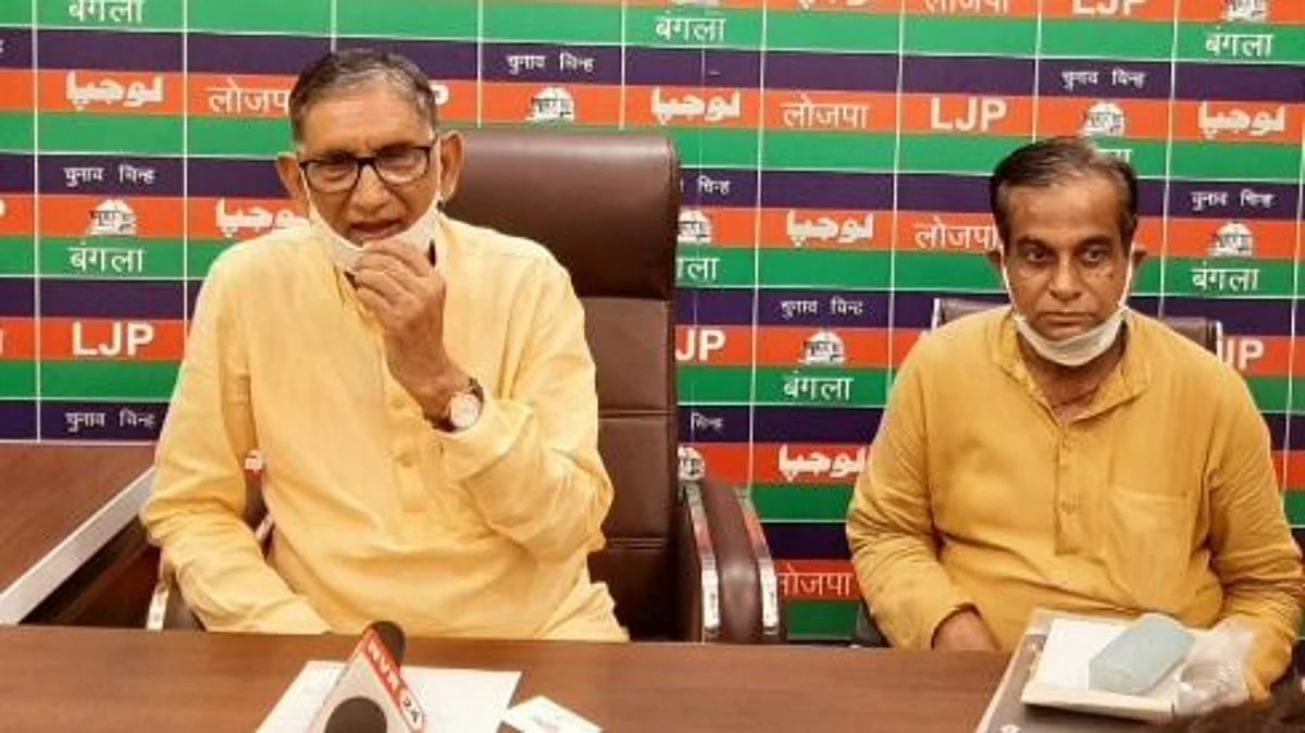 LJP के प्रदेश अध्यक्ष श्री मणिशंकर पांडये जी ने बस्ती के पीड़ितों को 50-50 लाख मुआवजा देने की मांग की