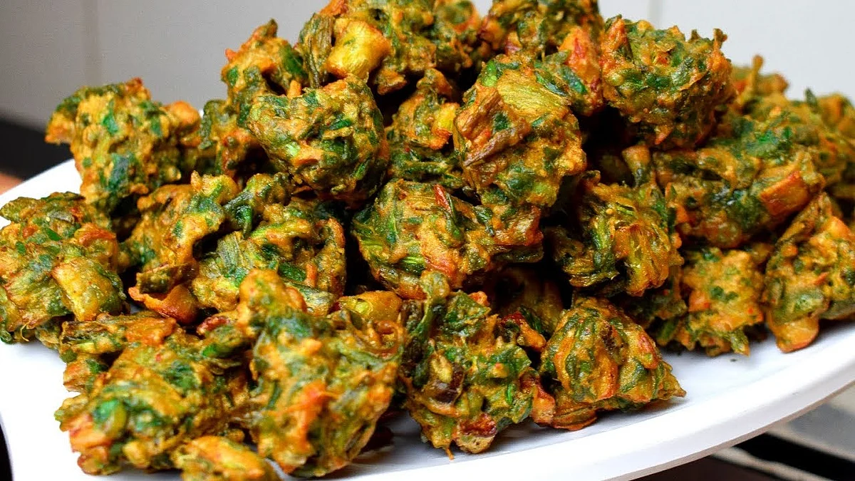 Recipe : Palak Pakodi (पालक पकौड़ी)