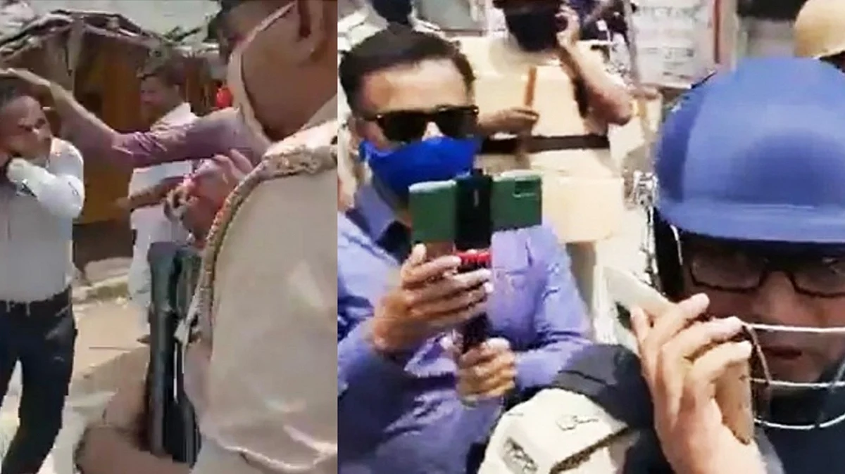 पत्रकार को पीटने वाले आईएएस अधिकारी के खिलाफ कार्रवाई संभव