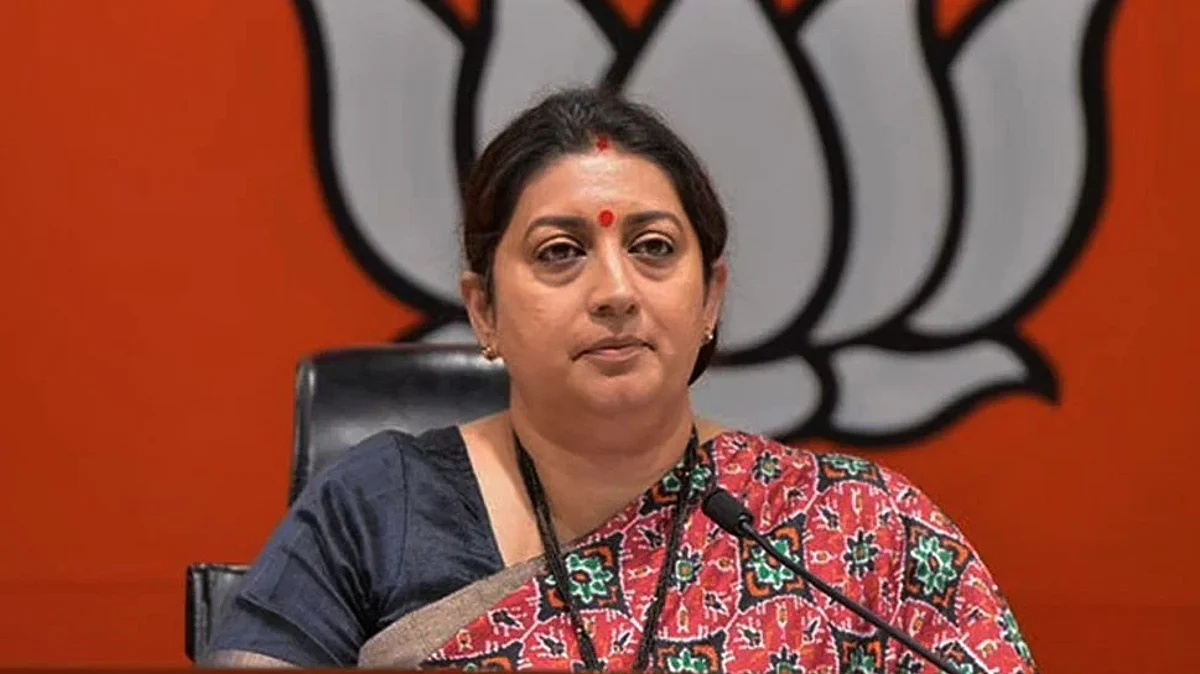 स्मृति ईरानी ने महिला सशक्तिकरण पर पहले G-20 मंत्रिस्तरीय सम्मेलन को संबोधित किया