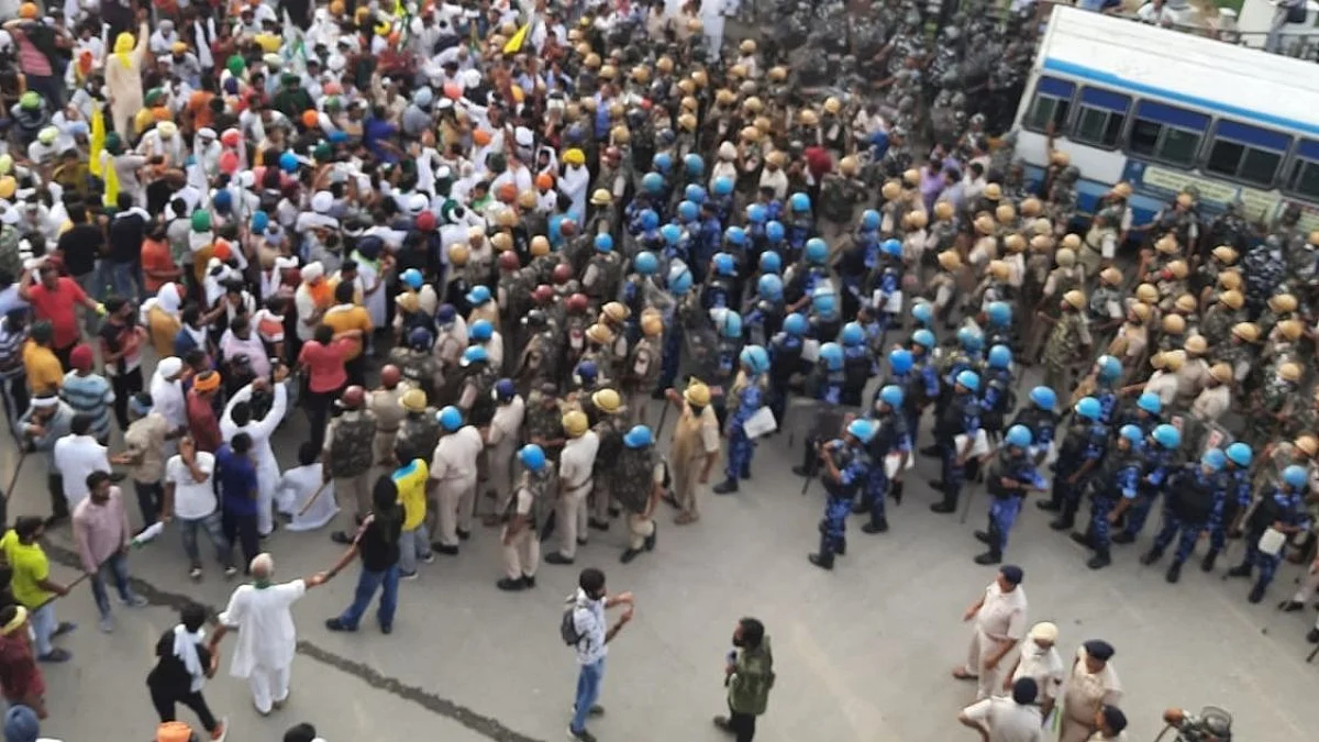किसानों का भारत बंद आज: पंजाब, हरियाणा में सैकड़ों किसानों ने हाईवे किया जाम