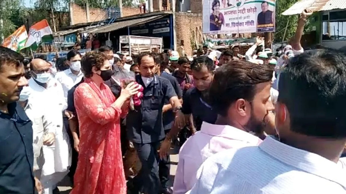 पार्टी कार्यकर्ताओं, नेताओं से मिलने रायबरेली में प्रियंका