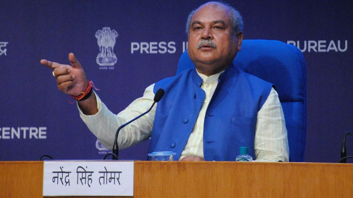 दिसंबर 2021 तक किसानों का डेटाबेस बढ़कर 8 करोड़ हो जाएगा : नरेंद्र सिंह तोमर