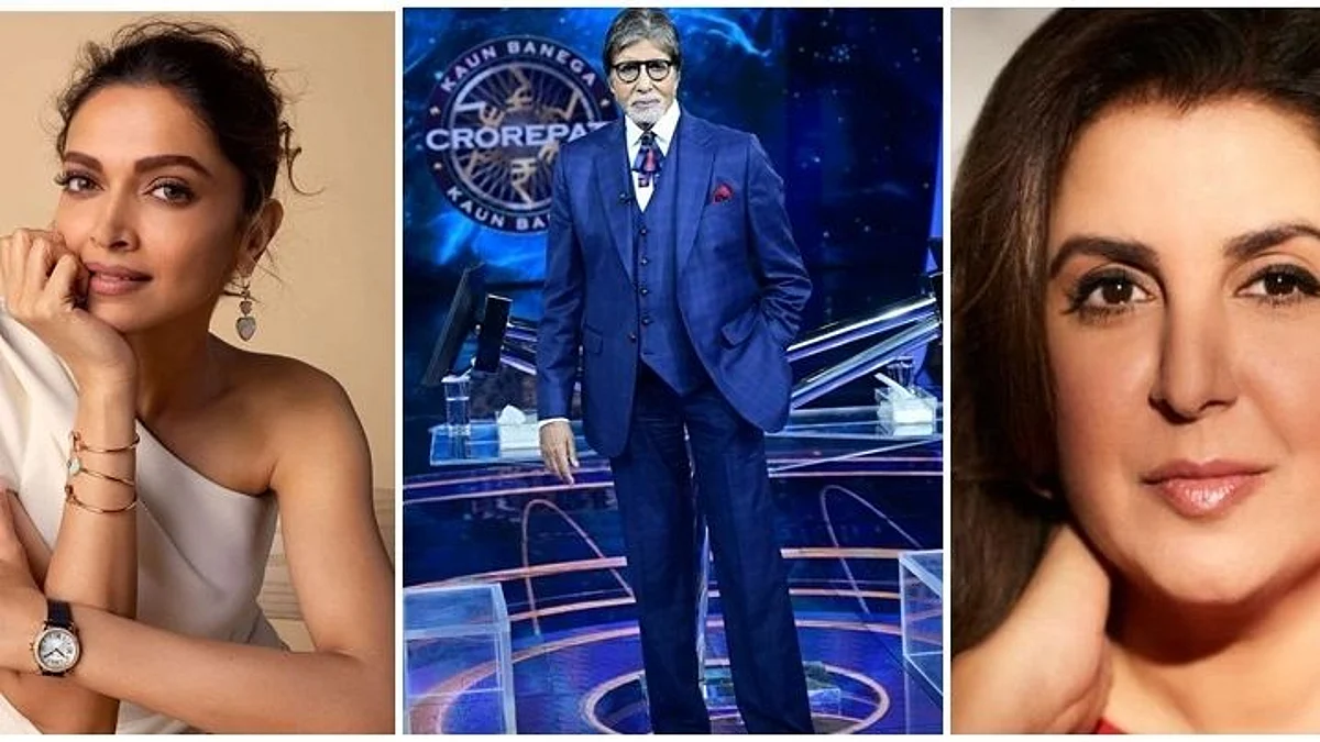 'KBC 13' में खास मेहमान होंगी दीपिका पादुकोण और फराह खान, आज प्रसारित होगा शो