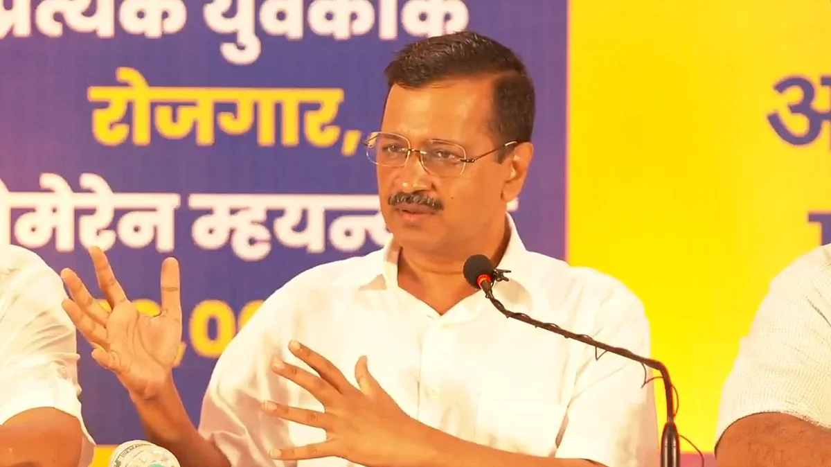 केजरीवाल ने गोवा में बेरोजगारों को भत्ता, 80 प्रतिशत प्राइवेट जॉब कोटा का किया वादा