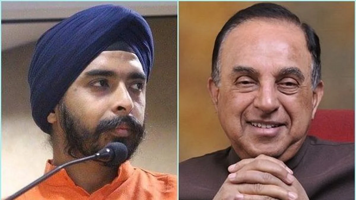 सुब्रमण्यम स्वामी को भाजपा के इस नेता ने दी कानूनी कार्रवाई की धमकी