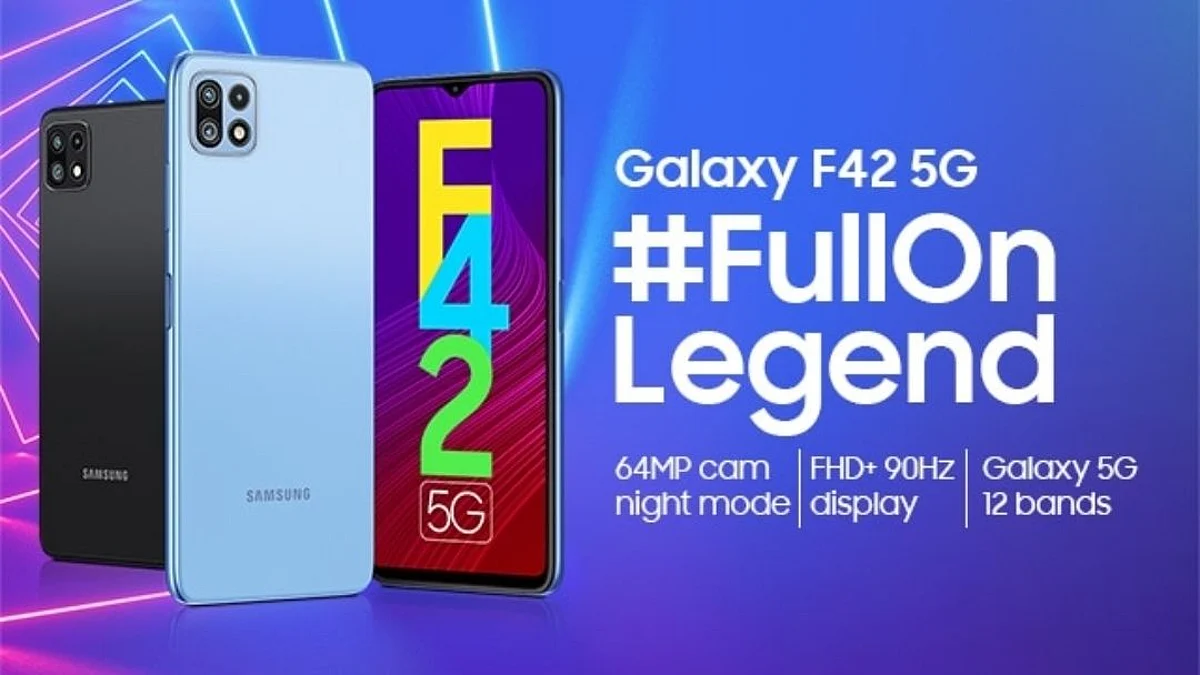 Samsung 29 सितंबर को Galaxy F42 5G स्मार्टफोन करेगा लॉन्च
