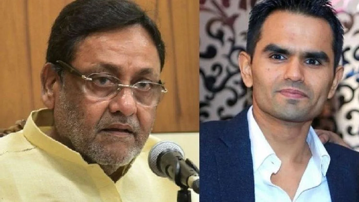 नवाब मलिक की बेटी ने पेश किया समीर वानखेड़े की शादी का निमंत्रण पत्र और सर्टिफिकेट