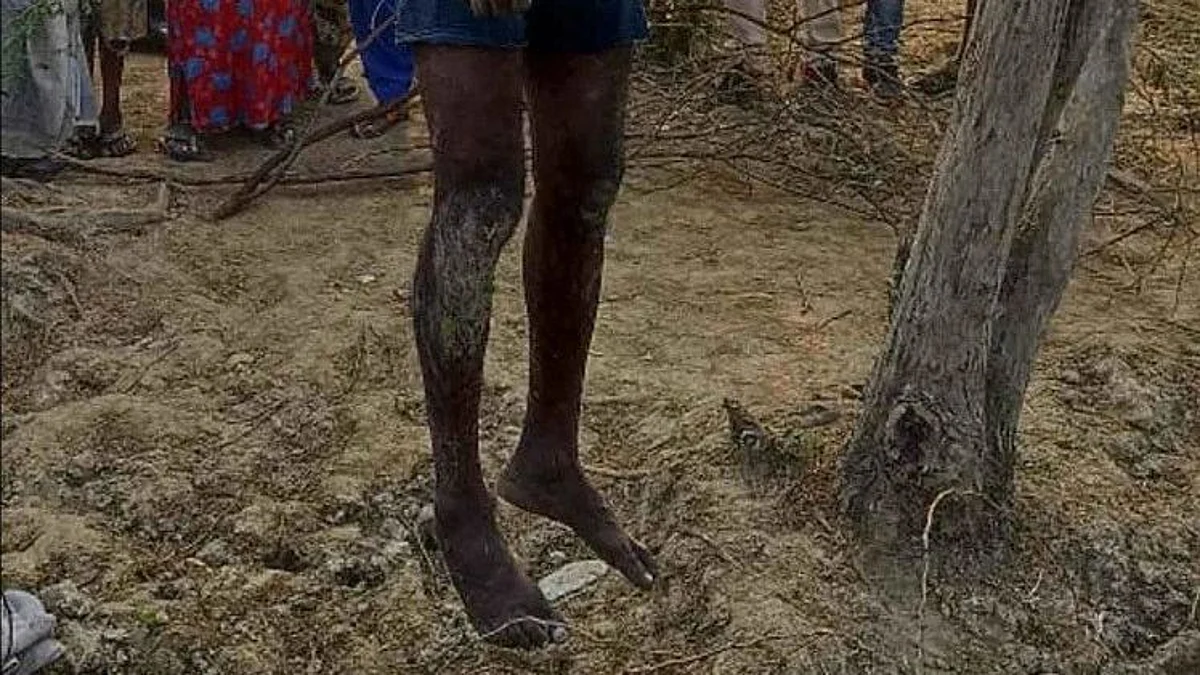 उत्तर प्रदेश: कानपुर के बिधनु गांव में पेड़ से लटका मिला किसान का शव