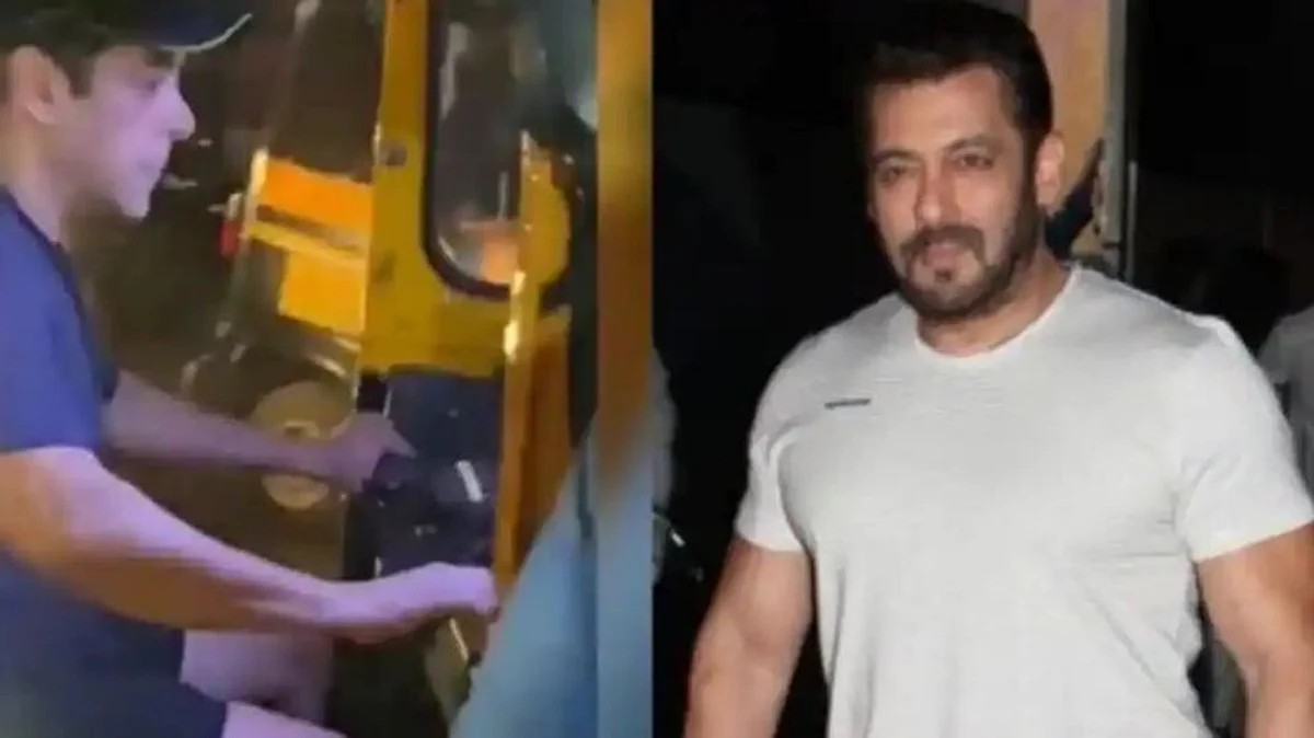 ऑटो चलाते हुए सलमान खान का वीडियो हुआ वायरल, फैंस बोले 'भाई का भी स्वैग अलग ही है'