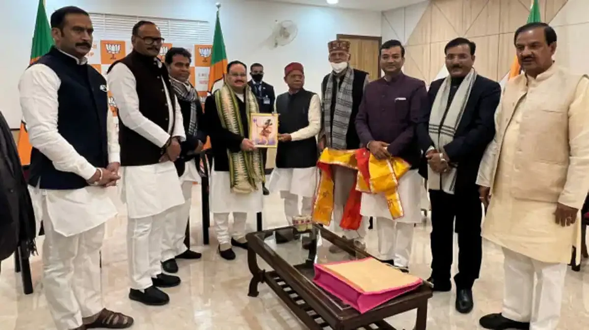 भाजपा के ब्राह्मण नेताओं की जेपी नड्डा से मुलाकात, यूपी में नाराज ब्राह्मणों को मनाने की रणनीति पर हुई चर्चा