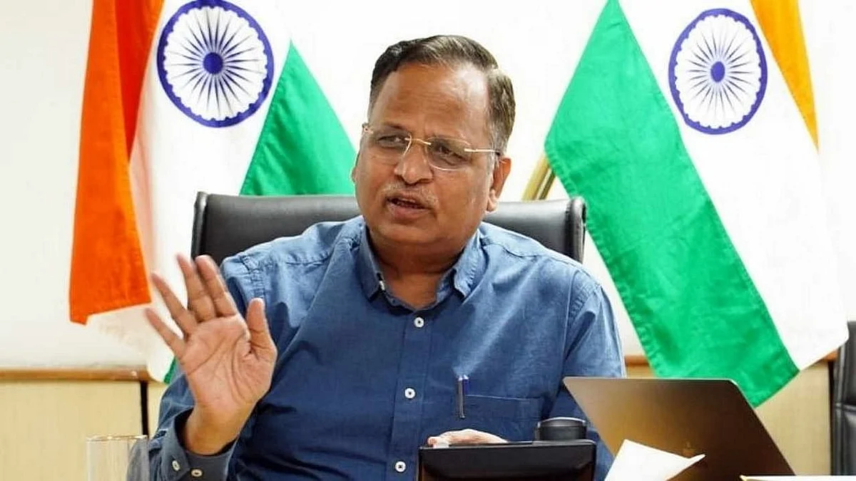 कोविड के मामले बढ़ने पर दिल्ली के स्वास्थ्य मंत्री सत्येंद्र जैन ने केंद्र सरकार को ठहराया जिम्मेदार