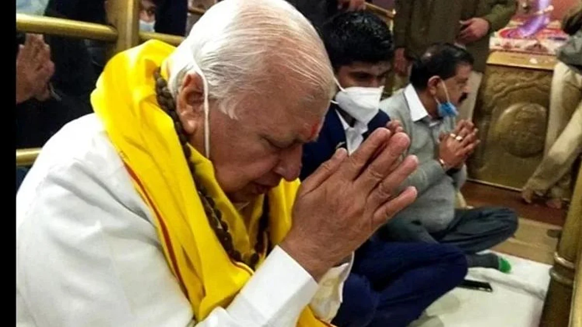 मध्य प्रदेश: केरल के राज्यपाल आरिफ मोहम्मद खान पहुंचे उज्जैन, महाकाल के दर्शन किए, आरती में हुए शामिल