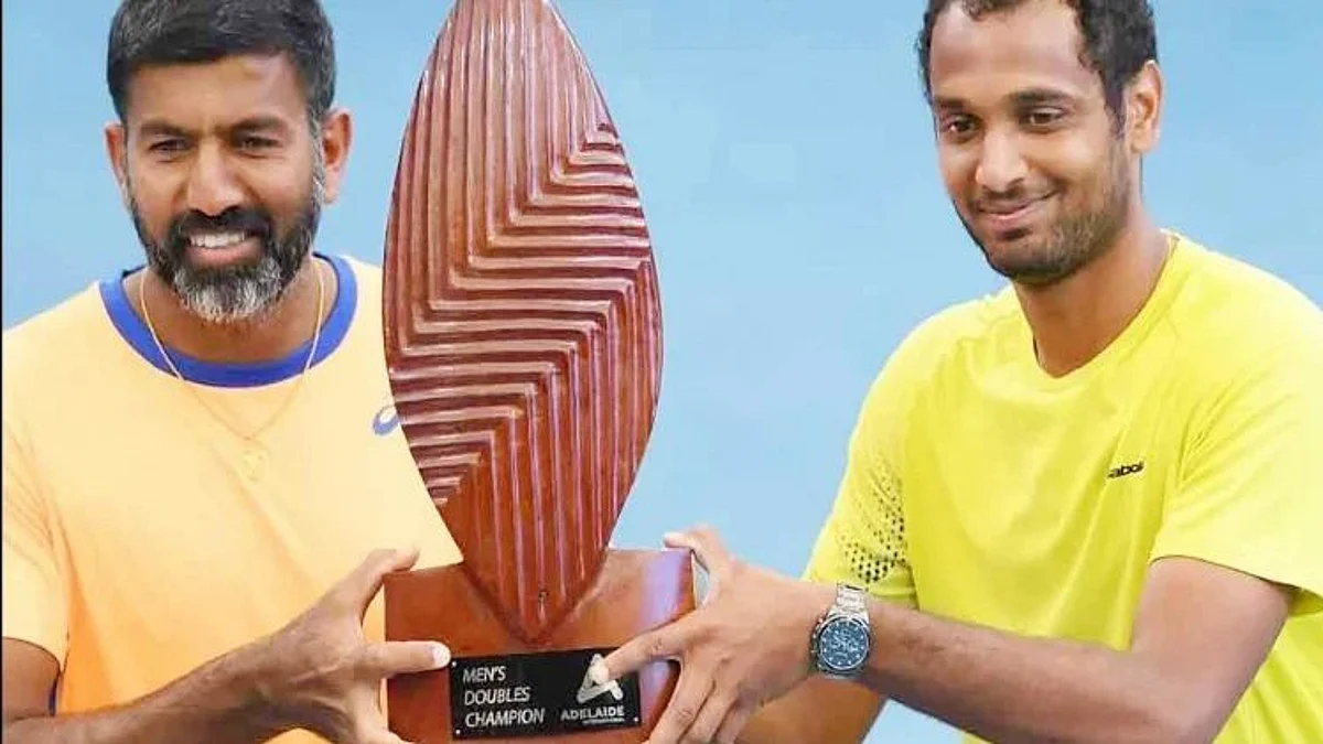 Adelaide International Tournament: बोपन्ना-रामानाथन की जोड़ी ने जीता एडिलेड इंटरनेशन टूर्नामेंट का खिताब