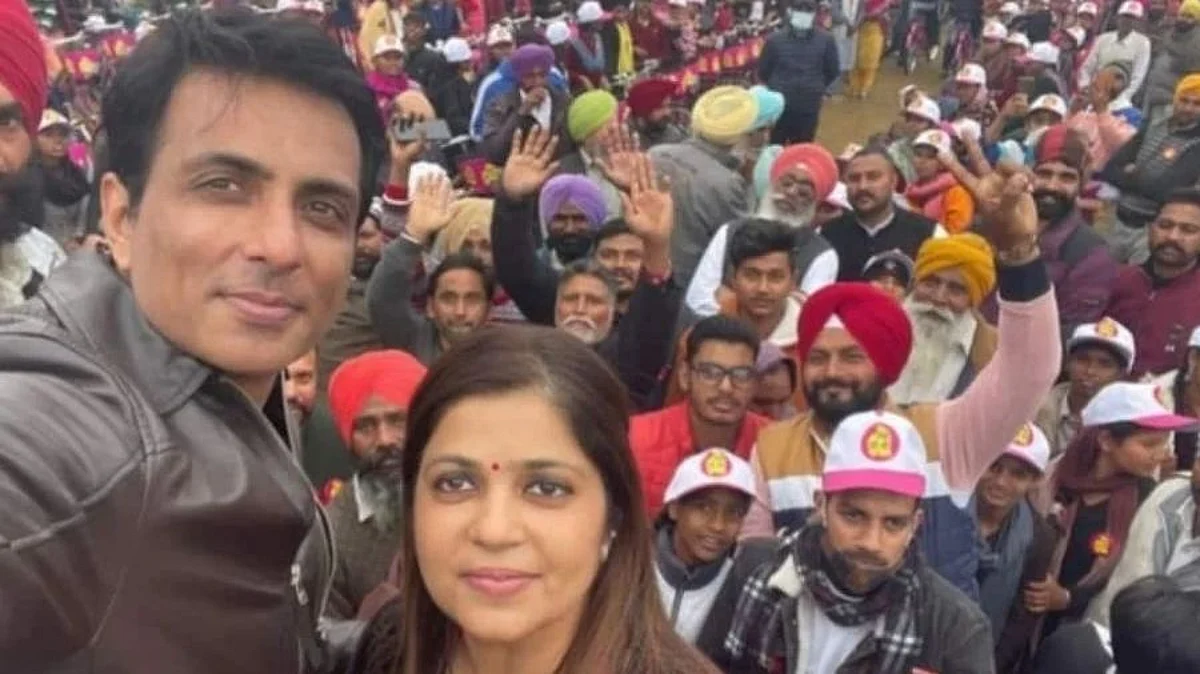 सोनू सूद की बहन मालविका पर आचार संहिता का उल्लंघन करने का आरोप, चुनाव आयोग ने थमाया नोटिस