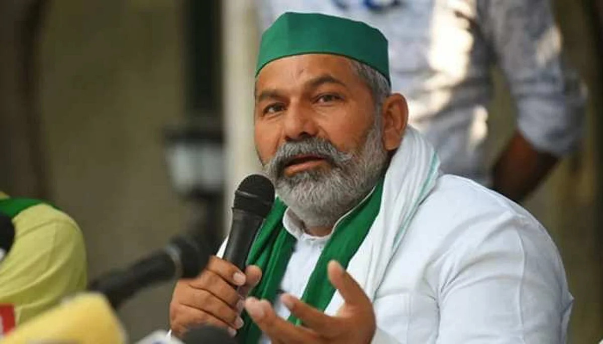 भारतीय किसान यूनियन के राष्ट्रीय प्रवक्ता राकेश टिकैत का बयान, कहा 'बुलडोजर के सामने ट्रैक्टर ही खड़े होंगे'