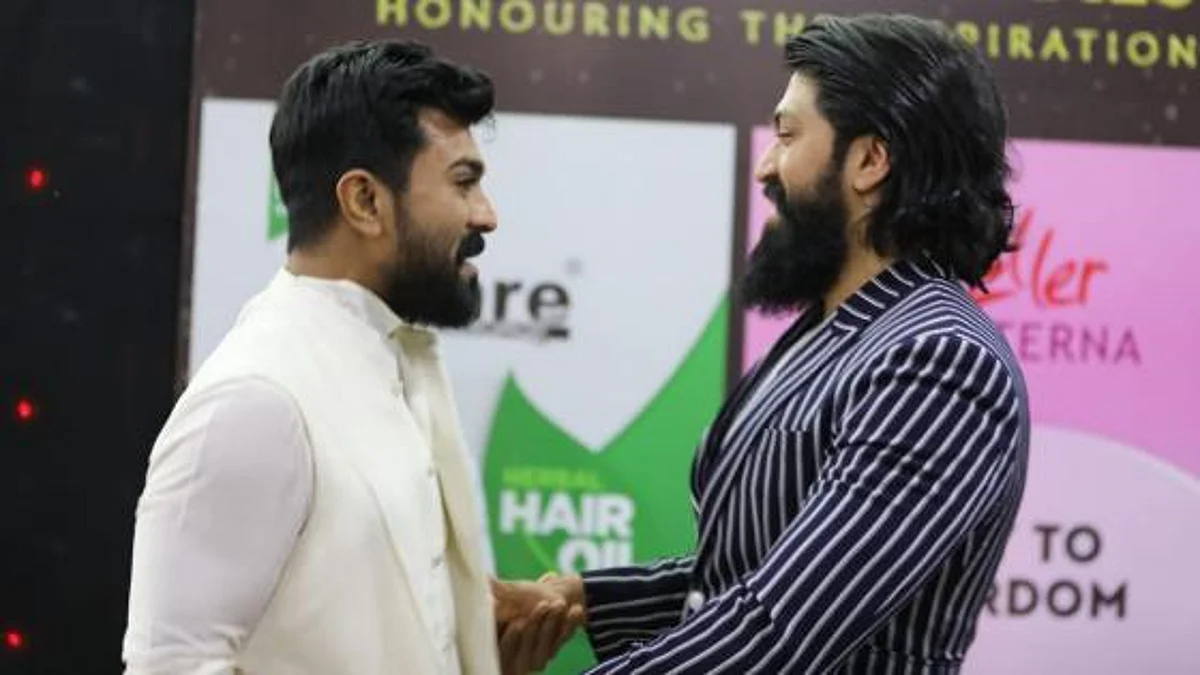 KGF 2 की कामयाबी पर आरआरआर अभिनेता राम चरण ने कन्नड़ अभिनेता यश को दी बधाई