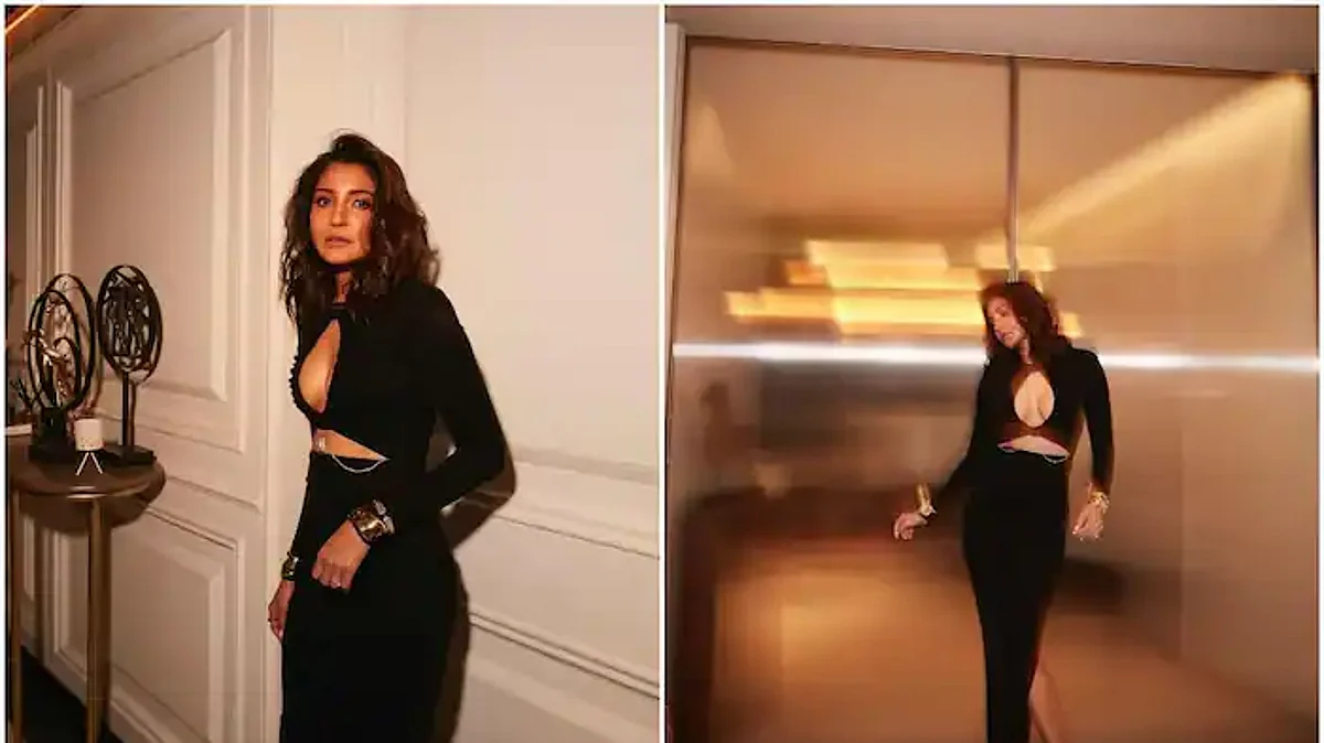 Anushka Sharma ने बोल्ड तस्वीरों से बढ़ाया इंटरनेट का पारा, ब्लैक कट आउट ड्रेस में दिखा ग्लैमरस अंदाज