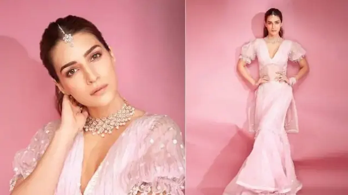 फ्रेंड की शादी में जमकर ठुमके लगाती नजर आईं Kriti Sanon, ट्रेडिशनल लुक ने जीता फैंस का दिल