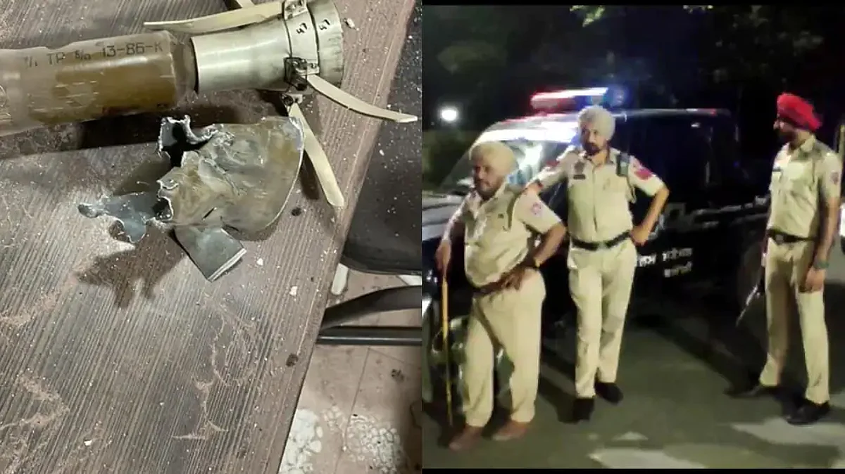 मोहाली में इंटेलीजेंस हेडक्वोर्टर में धमाका, रॉकेट हमले की आशंका